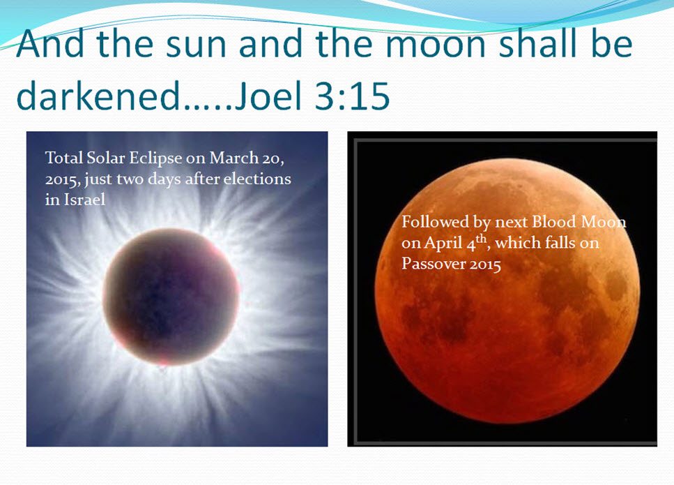 Prophetic Significance of the Blood Moons What Do they Mean? Hebrew