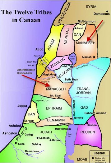 12 Tribes Of Israel Land